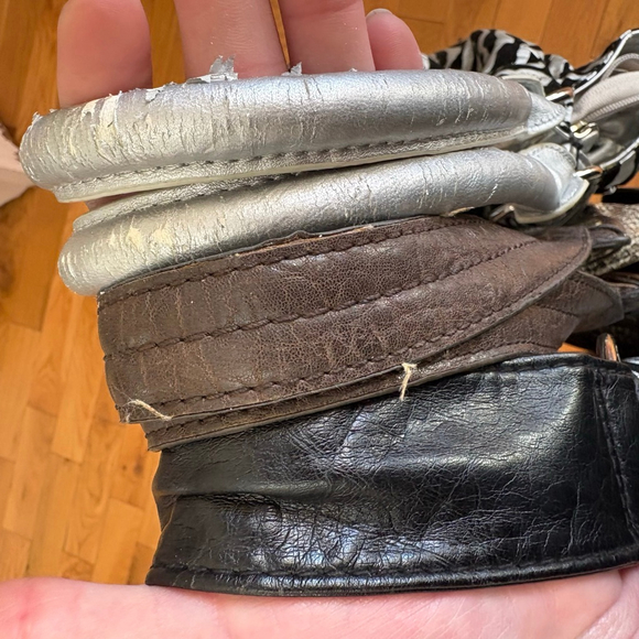 Y2K Animal Print Purse Bundle #2 Snake & Zebra - Picture 5 of 6